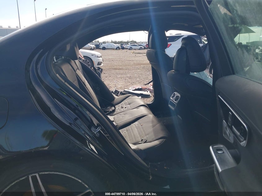 2025 Mercedes-benz C class VIN W1KAF4HB7SR243745 IAAI salvage auction — LEFT SIDE, Wait Title, sold $5,100 on 2026-07-09 (photo 8)