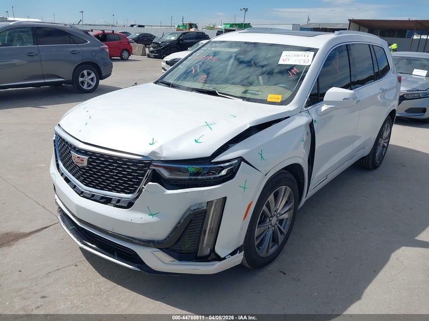 2024 Cadillac Xt6 VIN 1GYKPERS4RZ737355 IAAI salvage auction — LEFT & RIGHT, Original (Texas), sold $14,350 on 2026-07-08 (photo 2)
