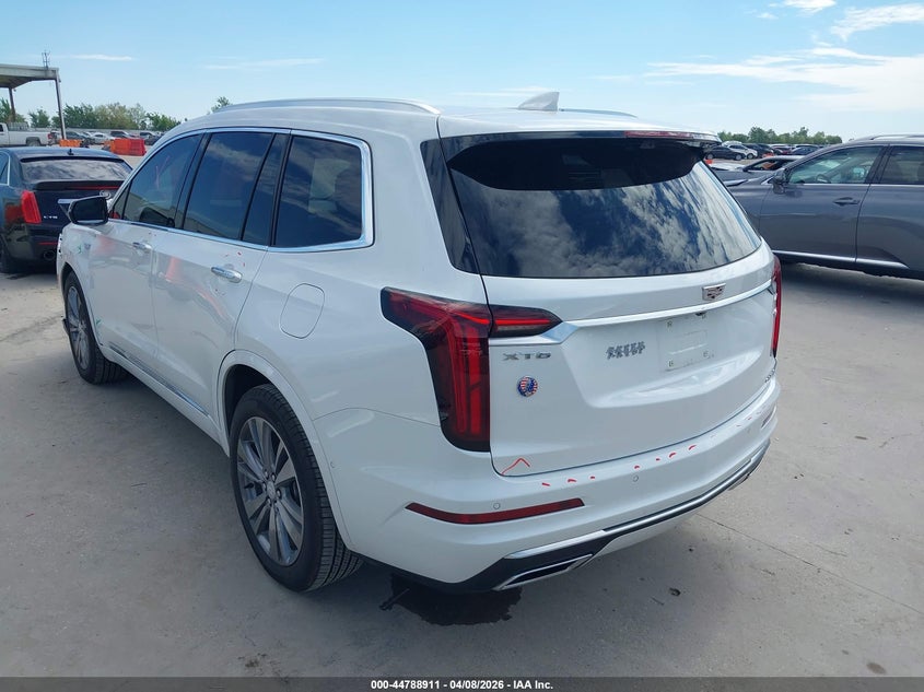 2024 Cadillac Xt6 VIN 1GYKPERS4RZ737355 IAAI salvage auction — LEFT & RIGHT, Original (Texas), sold $14,350 on 2026-07-08 (photo 3)
