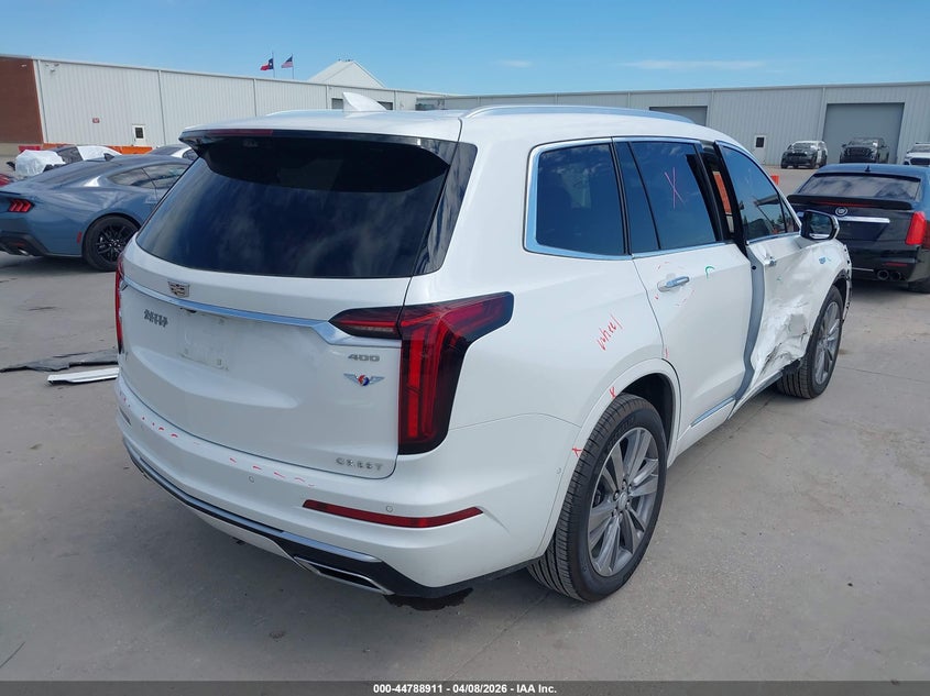 2024 Cadillac Xt6 VIN 1GYKPERS4RZ737355 IAAI salvage auction — LEFT & RIGHT, Original (Texas), sold $14,350 on 2026-07-08 (photo 4)