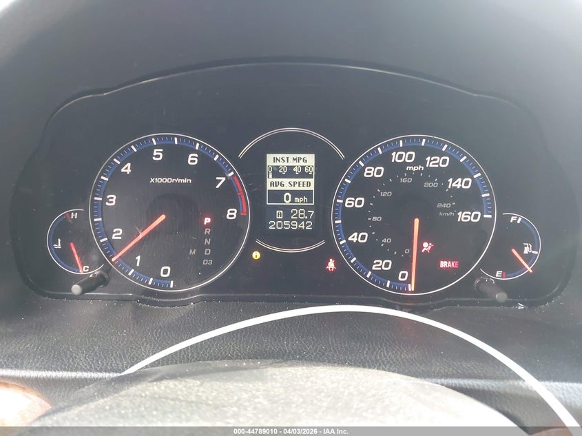 2006 Acura Tsx VIN JH4CL96966C025568 IAAI salvage auction — RIGHT SIDE, Salvage (Texas), sold $700 on 2026-07-29 (photo 7)