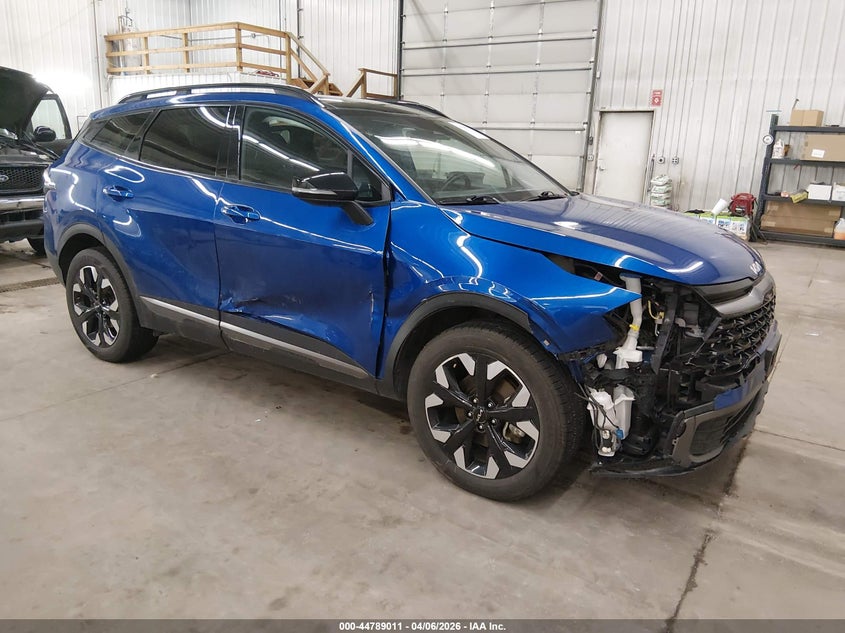 2023 Kia Sportage VIN 5XYK6CAF0PG025626 IAAI salvage auction — RIGHT FRONT, Salvage (Minnesota), sold $7,500 on 2026-07-28 (photo 1)