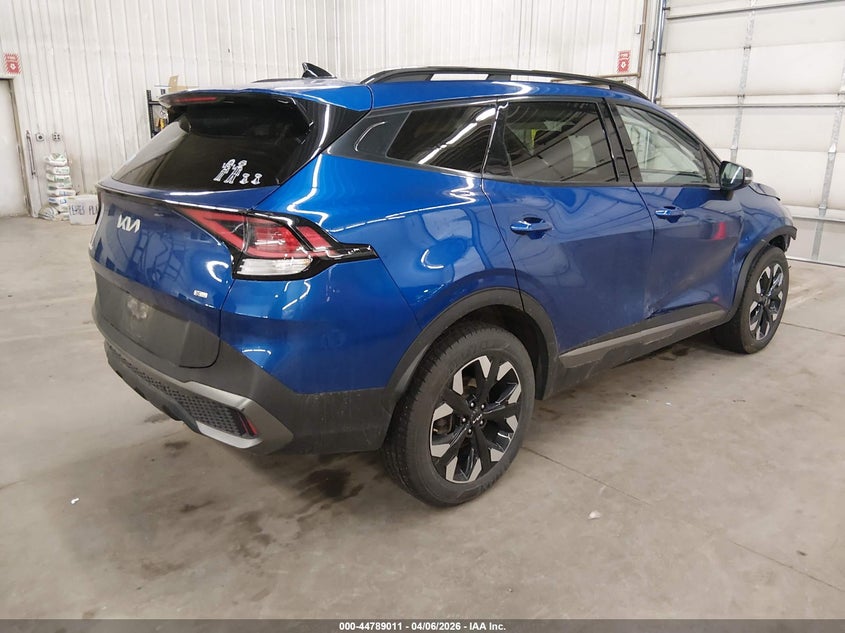 2023 Kia Sportage VIN 5XYK6CAF0PG025626 IAAI salvage auction — RIGHT FRONT, Salvage (Minnesota), sold $7,500 on 2026-07-28 (photo 4)