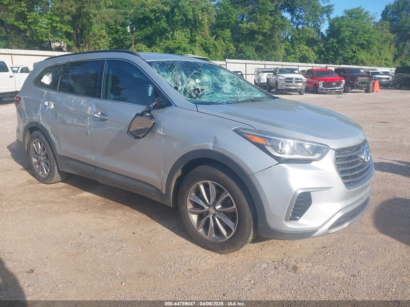 2018 Hyundai Santa fe VIN KM8SM4HF1JU282183 IAAI salvage auction — ALL OVER, Salvage (Texas), sold $875 on 2026-07-30 (photo 1)