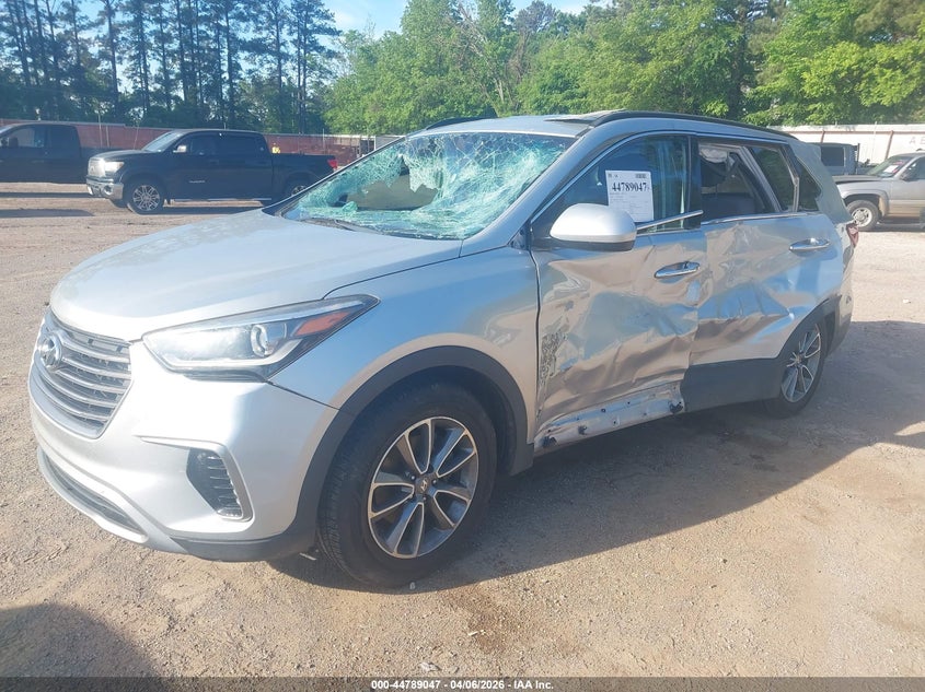 2018 Hyundai Santa fe VIN KM8SM4HF1JU282183 IAAI salvage auction — ALL OVER, Salvage (Texas), sold $875 on 2026-07-30 (photo 2)
