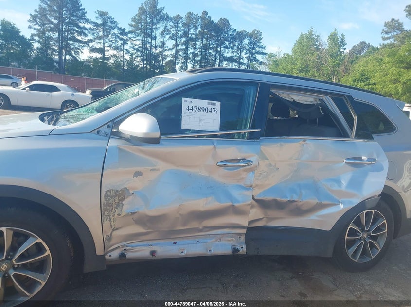 2018 Hyundai Santa fe VIN KM8SM4HF1JU282183 IAAI salvage auction — ALL OVER, Salvage (Texas), sold $875 on 2026-07-30 (photo 6)