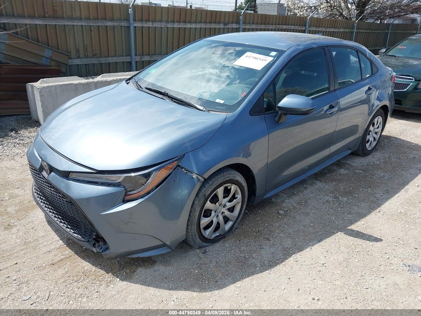 2020 Toyota Corolla VIN 5YFEPRAE8LP118274 IAAI salvage auction — HAIL, Wait Title, sold $2,900 on 2026-07-21 (photo 2)