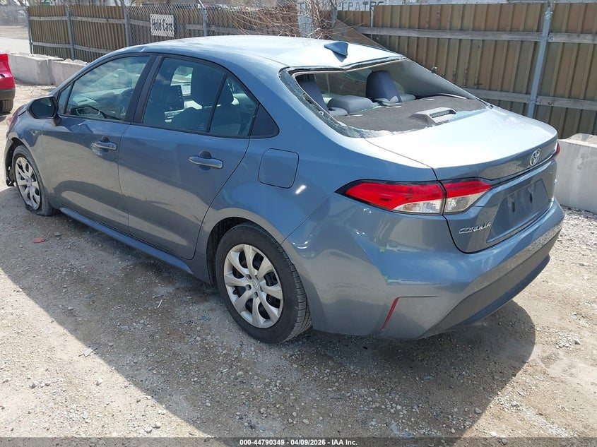 2020 Toyota Corolla VIN 5YFEPRAE8LP118274 IAAI salvage auction — HAIL, Wait Title, sold $2,900 on 2026-07-21 (photo 3)