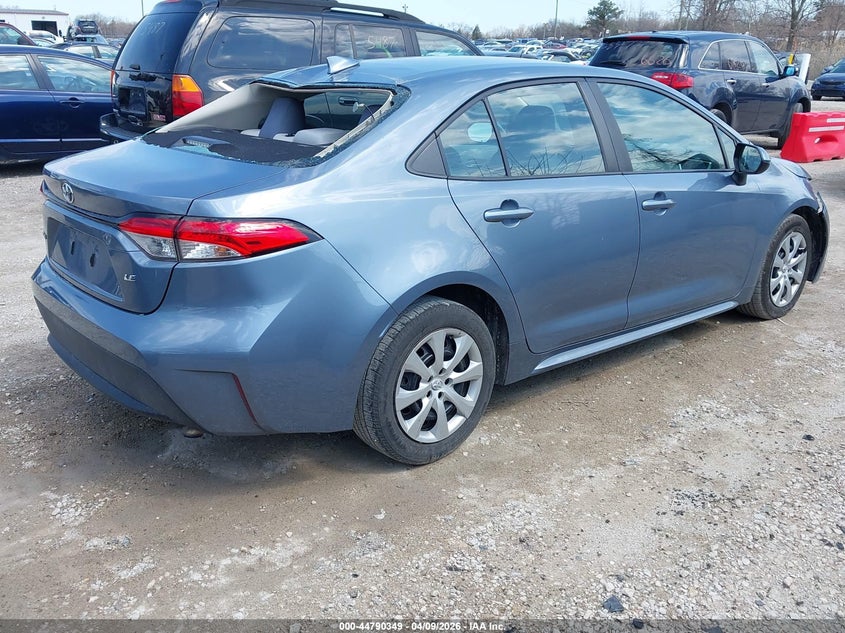 2020 Toyota Corolla VIN 5YFEPRAE8LP118274 IAAI salvage auction — HAIL, Wait Title, sold $2,900 on 2026-07-21 (photo 4)