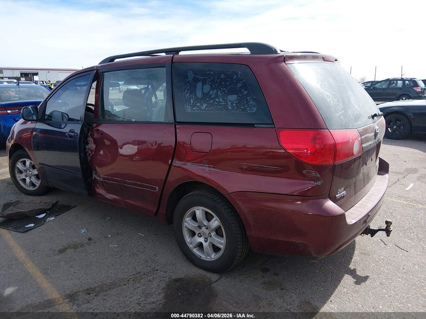 2007 Toyota Sienna VIN 5TDZK23C47S070420 IAAI salvage auction — ALL OVER, Salvage (Texas), sold $550 on 2026-07-14 (photo 3)