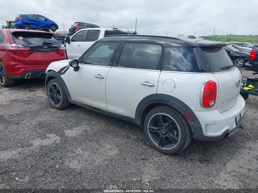 2015 Mini Countryman VIN WMWZC3C55FWT06413 IAAI salvage auction — FRONT END, Clear (Oklahoma), sold $1,000 on 2026-07-21 (photo 3)