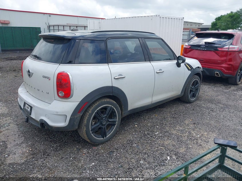 2015 Mini Countryman VIN WMWZC3C55FWT06413 IAAI salvage auction — FRONT END, Clear (Oklahoma), sold $1,000 on 2026-07-21 (photo 4)