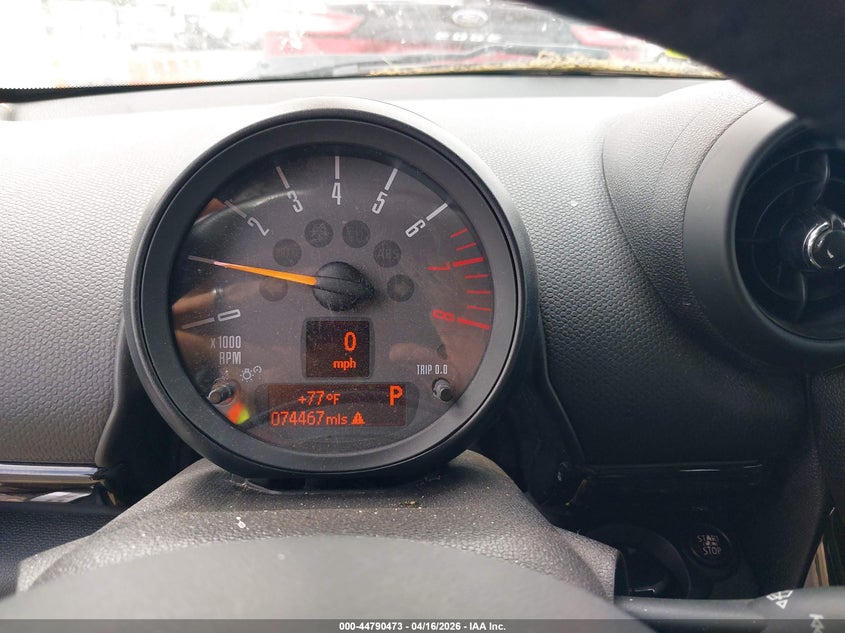 2015 Mini Countryman VIN WMWZC3C55FWT06413 IAAI salvage auction — FRONT END, Clear (Oklahoma), sold $1,000 on 2026-07-21 (photo 7)