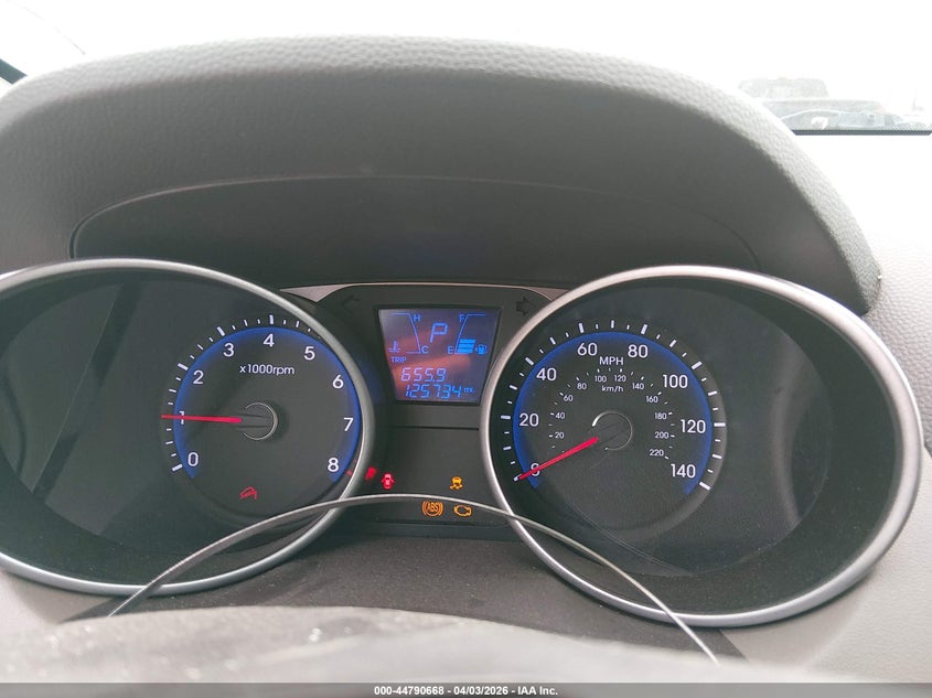 2015 Hyundai Tucson VIN KM8JU3AG9FU058479 IAAI salvage auction — FRONT END, Clear (Oklahoma), sold $1,850 on 2026-07-22 (photo 7)