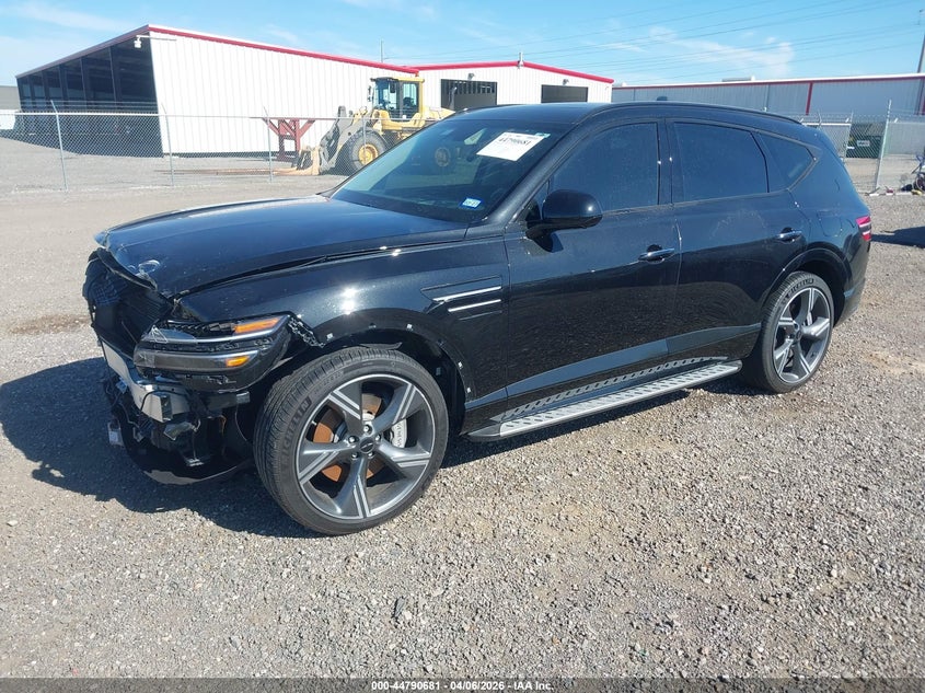 2025 Genesis Gv80 VIN KMUHEESC1SU259355 IAAI salvage auction — FRONT END, Wait Title, sold $24,550 on 2026-07-20 (photo 2)