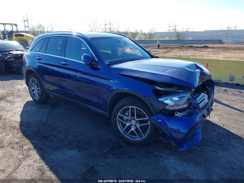 2017 Mercedes-benz Glc VIN WDC0G4KBXHF119310 IAAI salvage auction — FRONT END, Wait Title, sold $4,100 on 2026-08-18 (photo 1)