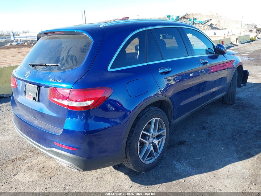 2017 Mercedes-benz Glc VIN WDC0G4KBXHF119310 IAAI salvage auction — FRONT END, Wait Title, sold $4,100 on 2026-08-18 (photo 4)