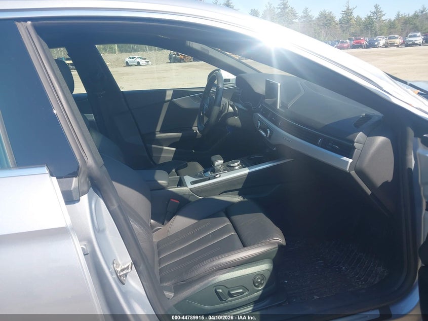 2019 Audi A5 VIN WAUENCF57KA035480 IAAI salvage auction — RIGHT SIDE, Salvage (Massachusetts), sold $4,700 on 2026-07-10 (photo 5)