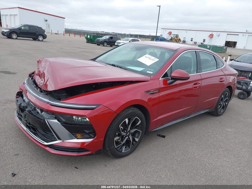 2024 Hyundai Sonata VIN KMHL64JA8RA369086 IAAI salvage auction — FRONT END, Clear (Minnesota), sold $5,650 on 2026-07-29 (photo 2)