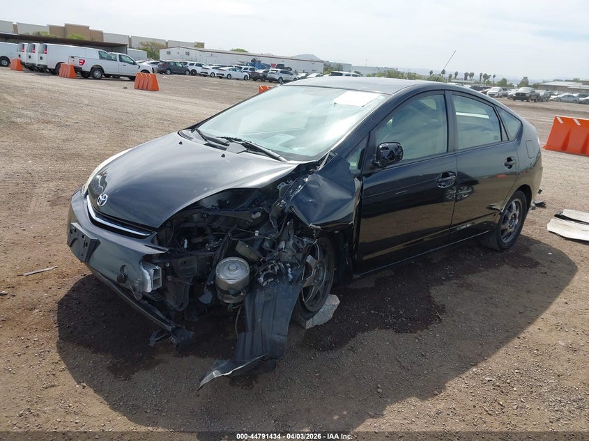 2008 Toyota Prius VIN JTDKB20U783392454 IAAI salvage auction — LEFT FRONT, Salvage (California), sold $300 on 2026-07-06 (photo 2)