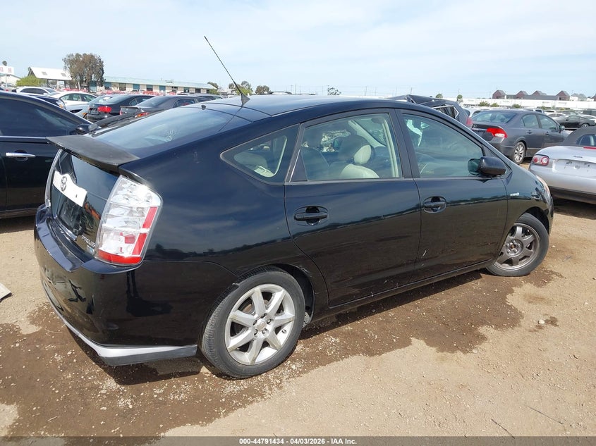 2008 Toyota Prius VIN JTDKB20U783392454 IAAI salvage auction — LEFT FRONT, Salvage (California), sold $300 on 2026-07-06 (photo 4)