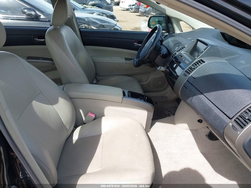 2008 Toyota Prius VIN JTDKB20U783392454 IAAI salvage auction — LEFT FRONT, Salvage (California), sold $300 on 2026-07-06 (photo 5)