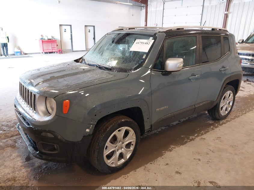2017 Jeep Renegade VIN ZACCJBDB9HPF23654 IAAI salvage auction — UNDERCARRIAGE, Wait Title, sold $1,425 on 2026-07-21 (photo 2)