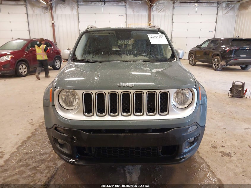2017 Jeep Renegade VIN ZACCJBDB9HPF23654 IAAI salvage auction — UNDERCARRIAGE, Wait Title, sold $1,425 on 2026-07-21 (photo 6)