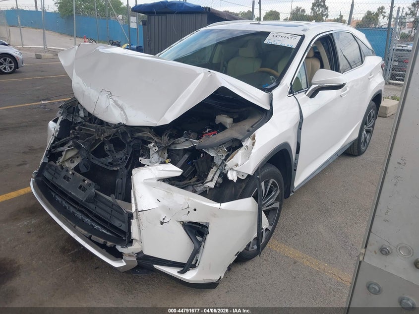 2017 Lexus RX 350 VIN 2T2ZZMCA0HC060219 IAAI salvage auction — Front End, Salvage (California), sold $7,350 on 2026-06-24 (photo 2)