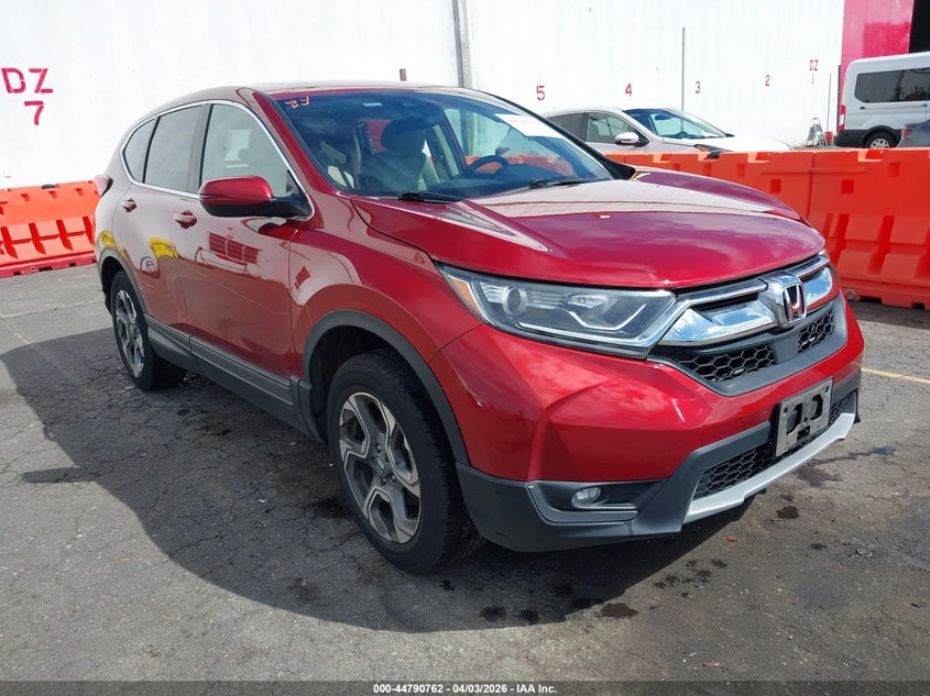 2018 Honda Cr-v VIN 2HKRW2H53JH677906 IAAI salvage auction — LEFT SIDE, Salvage (Oregon), sold $6,300 on 2026-07-09 (photo 1)