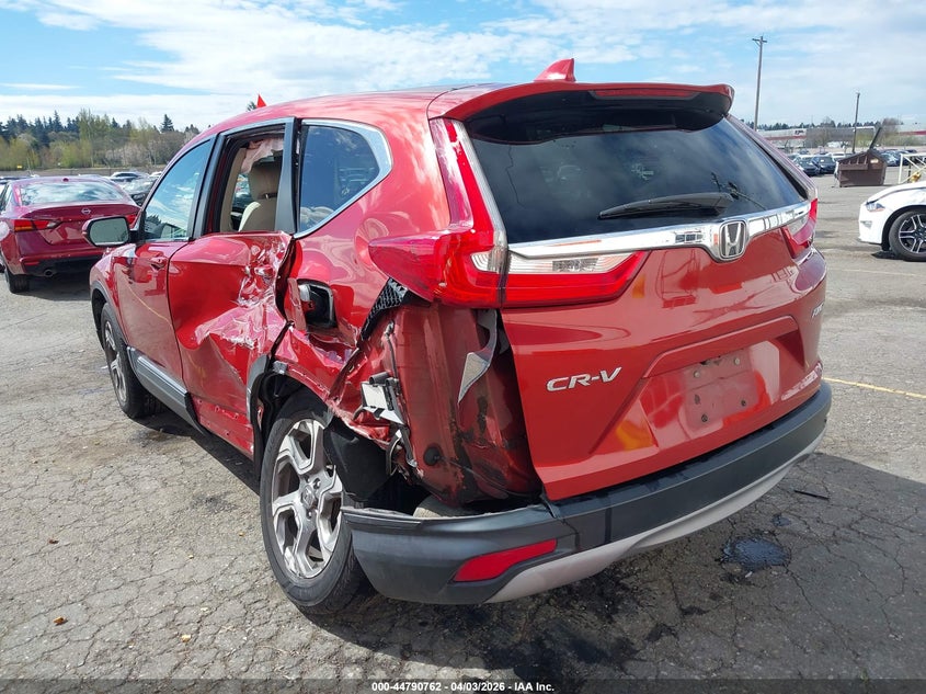 2018 Honda Cr-v VIN 2HKRW2H53JH677906 IAAI salvage auction — LEFT SIDE, Salvage (Oregon), sold $6,300 on 2026-07-09 (photo 3)