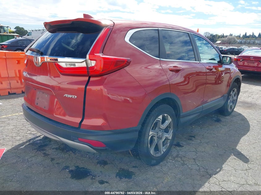 2018 Honda Cr-v VIN 2HKRW2H53JH677906 IAAI salvage auction — LEFT SIDE, Salvage (Oregon), sold $6,300 on 2026-07-09 (photo 4)