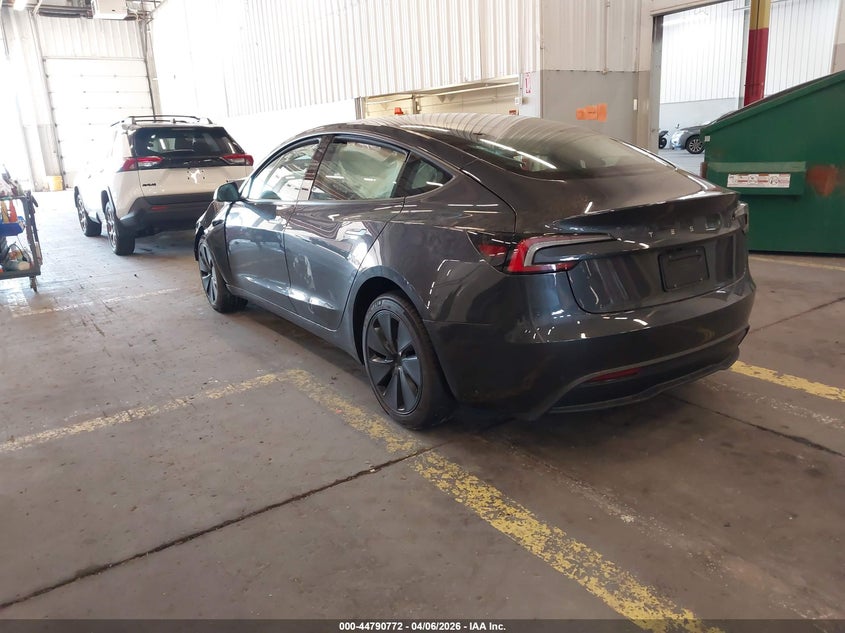 2025 Tesla Model 3 VIN 5YJ3E1EA4SF042889 IAAI salvage auction — FRONT END, Salvage (Oregon), sold $9,200 on 2026-07-09 (photo 3)