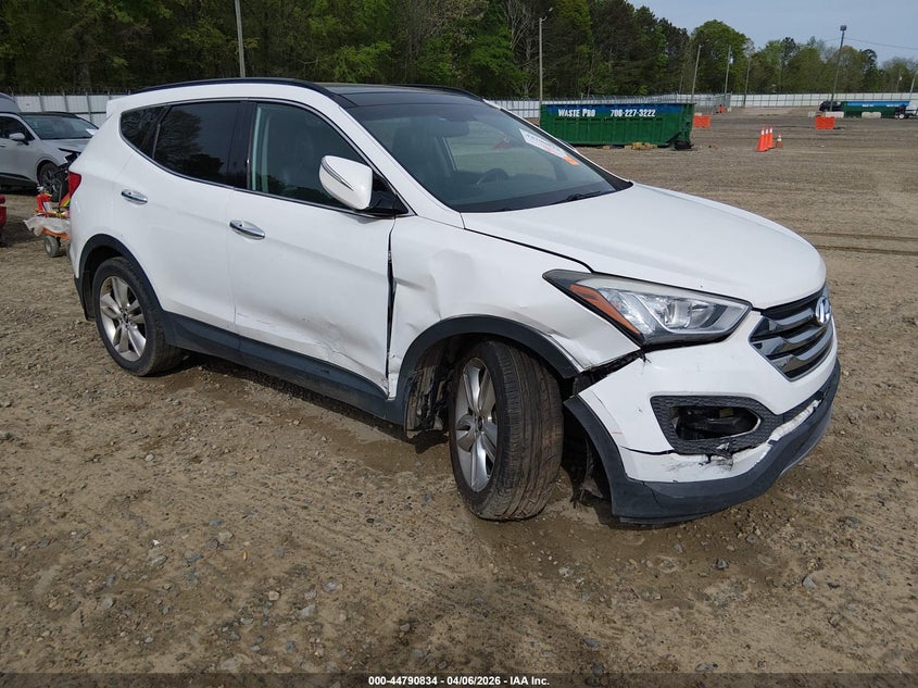 2015 Hyundai Santa fe VIN 5XYZWDLA3FG281005 IAAI salvage auction — RIGHT SIDE, Wait Title, sold $2,175 on 2026-07-16 (photo 1)