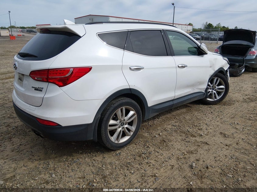 2015 Hyundai Santa fe VIN 5XYZWDLA3FG281005 IAAI salvage auction — RIGHT SIDE, Wait Title, sold $2,175 on 2026-07-16 (photo 4)