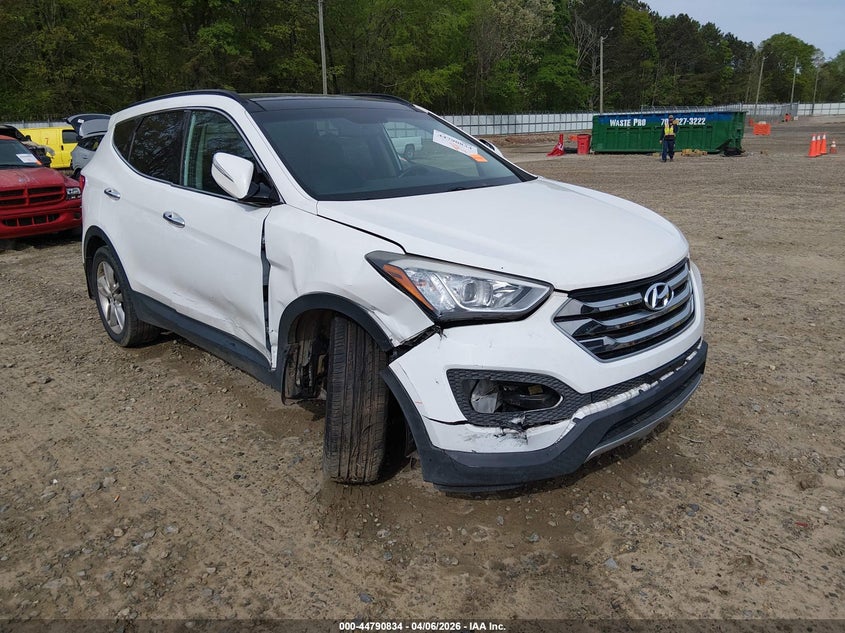 2015 Hyundai Santa fe VIN 5XYZWDLA3FG281005 IAAI salvage auction — RIGHT SIDE, Wait Title, sold $2,175 on 2026-07-16 (photo 6)