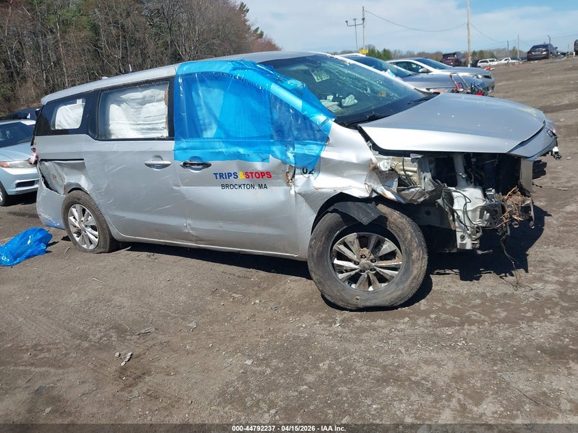 2018 Kia SEDONA VIN KNDMA5C18J6403397 IAAI salvage auction — ALL OVER, Wait Title, sold $25 on 2026-07-21 (photo 1)