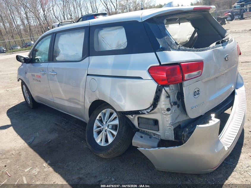2018 Kia SEDONA VIN KNDMA5C18J6403397 IAAI salvage auction — ALL OVER, Wait Title, sold $25 on 2026-07-21 (photo 3)