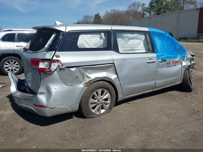 2018 Kia SEDONA VIN KNDMA5C18J6403397 IAAI salvage auction — ALL OVER, Wait Title, sold $25 on 2026-07-21 (photo 4)