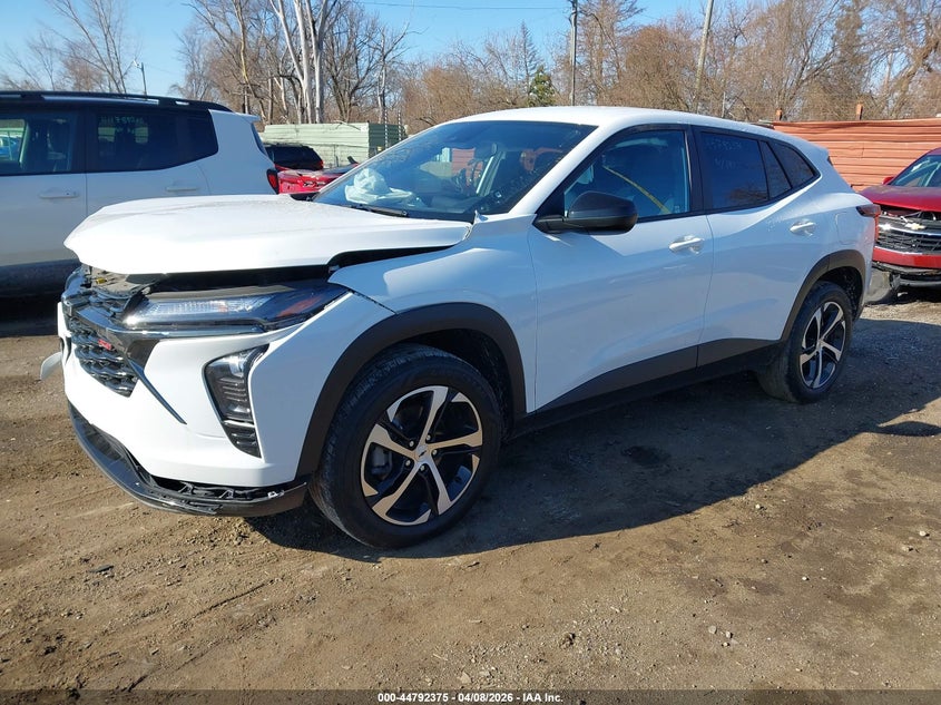 2024 Chevrolet Trax VIN KL77LGE27RC130102 IAAI salvage auction — FRONT END, Salvage Title, sold $4,975 on 2026-07-16 (photo 2)