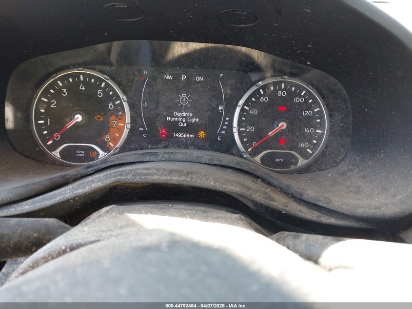2018 Jeep Renegade VIN ZACCJBAB3JPH94266 IAAI salvage auction — FRONT & REAR, Salvage (Ohio), sold $600 on 2026-08-12 (photo 7)