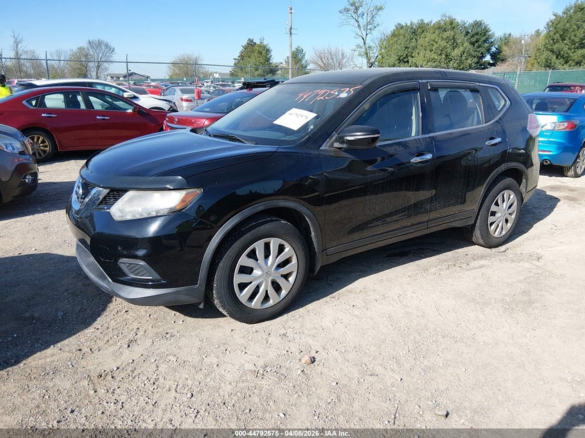 2015 Nissan Rogue VIN KNMAT2MV6FP510849 IAAI salvage auction — RIGHT SIDE, Bill Of Sale (Kentucky), sold $325 on 2026-07-13 (photo 2)