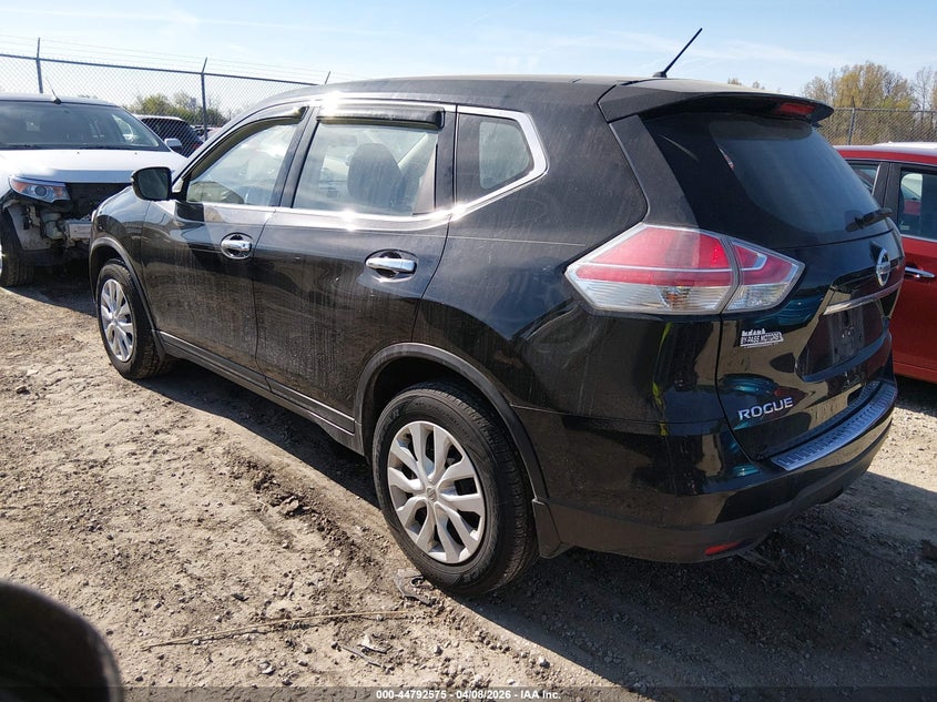 2015 Nissan Rogue VIN KNMAT2MV6FP510849 IAAI salvage auction — RIGHT SIDE, Bill Of Sale (Kentucky), sold $325 on 2026-07-13 (photo 3)
