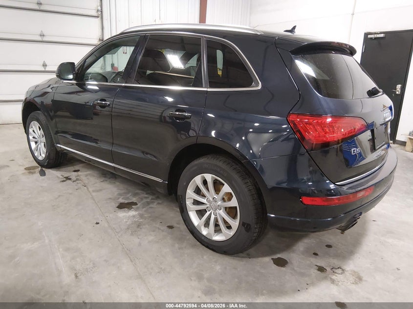 2016 Audi Q5 VIN WA1L2AFP6GA036016 IAAI salvage auction — RIGHT FRONT, Salvage Title, sold $3,400 on 2026-07-17 (photo 3)