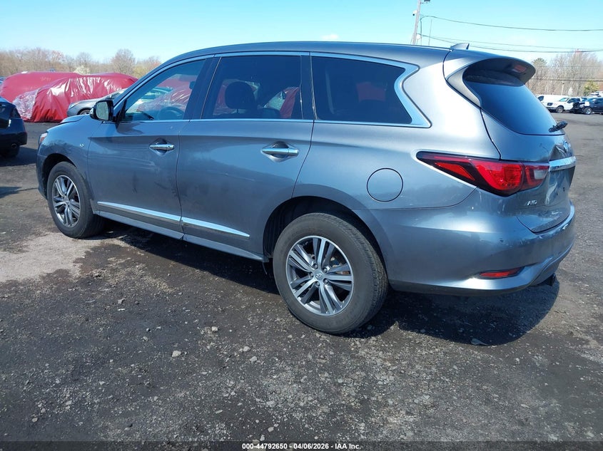 2020 Infiniti Qx60 VIN 5N1DL0MM4LC522943 IAAI salvage auction — FRONT END, Wait Title, sold $2,700 on 2026-07-10 (photo 3)