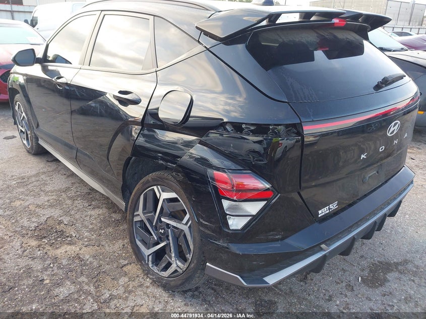 2024 Hyundai Kona VIN KM8HACA33RU108625 IAAI salvage auction — LEFT & RIGHT, Salvage (Texas), sold $9,450 on 2026-07-08 (photo 6)