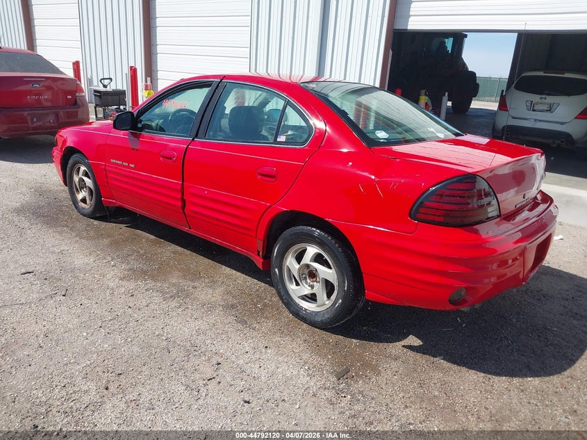 1999 Pontiac Grand am VIN 1G2NE52E9XC502399 IAAI salvage auction — FRONT END, Clear (Kansas), sold $200 on 2026-07-31 (photo 3)
