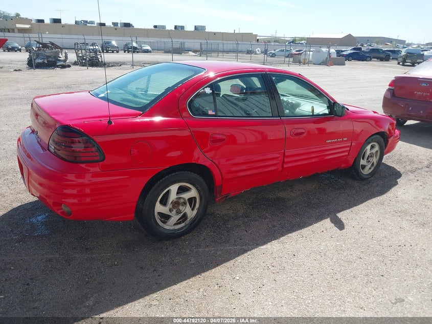 1999 Pontiac Grand am VIN 1G2NE52E9XC502399 IAAI salvage auction — FRONT END, Clear (Kansas), sold $200 on 2026-07-31 (photo 4)
