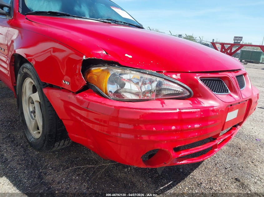 1999 Pontiac Grand am VIN 1G2NE52E9XC502399 IAAI salvage auction — FRONT END, Clear (Kansas), sold $200 on 2026-07-31 (photo 6)