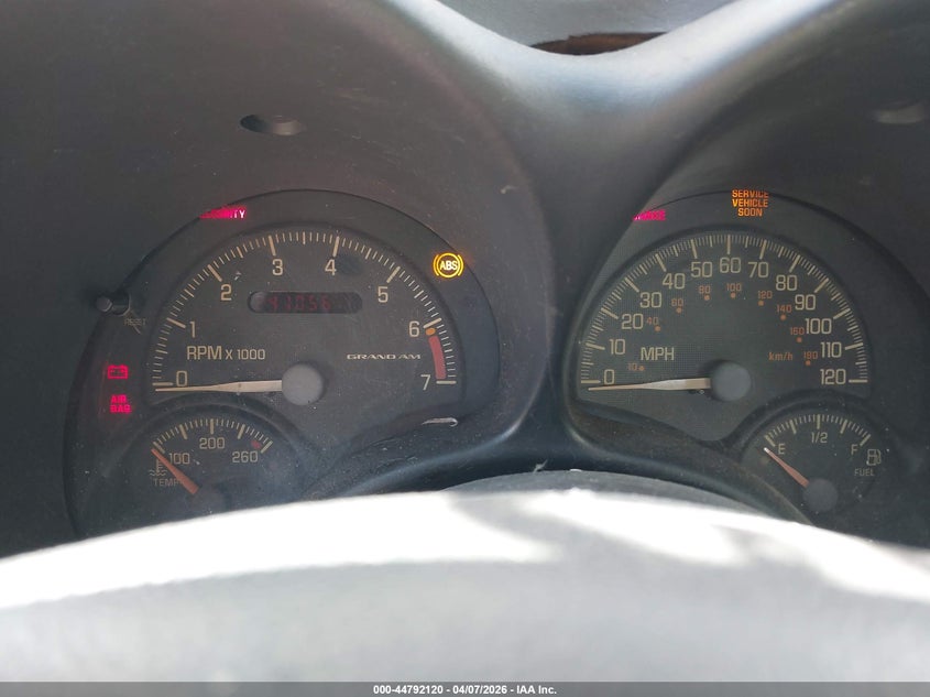 1999 Pontiac Grand am VIN 1G2NE52E9XC502399 IAAI salvage auction — FRONT END, Clear (Kansas), sold $200 on 2026-07-24 (photo 7)